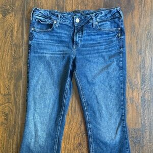 Silver Elyse Slim Boot size 33/33 (I16)